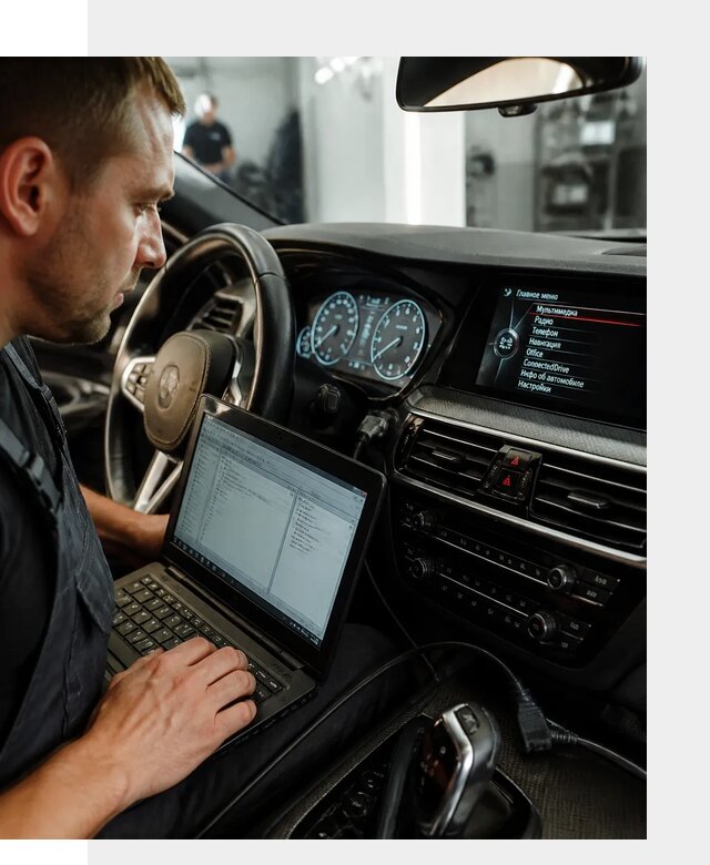 Русификация приборной панели BMW для авто в Уссурийске от компании