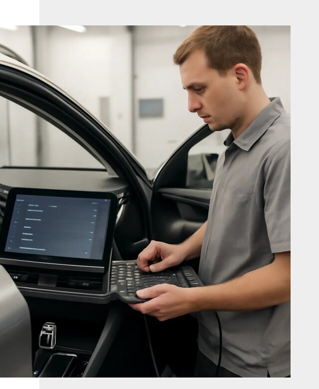 Русификация мультимедиа автомобилей Lynk Co в Уссурийске