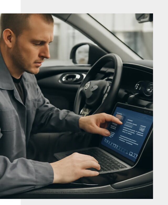 Русификация приборной панели автомобиля Lynk Co в Уссурийске