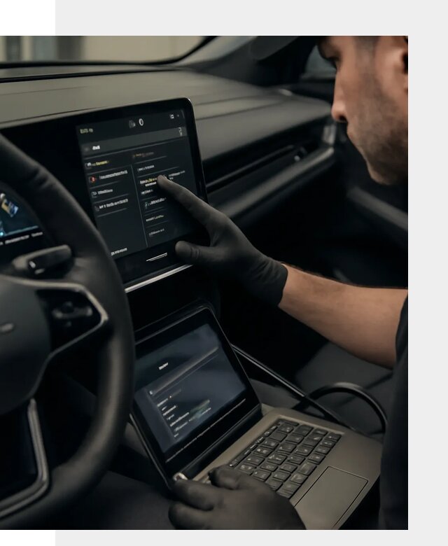 Русификация приборной панели Rising автомобиля в Уссурийске