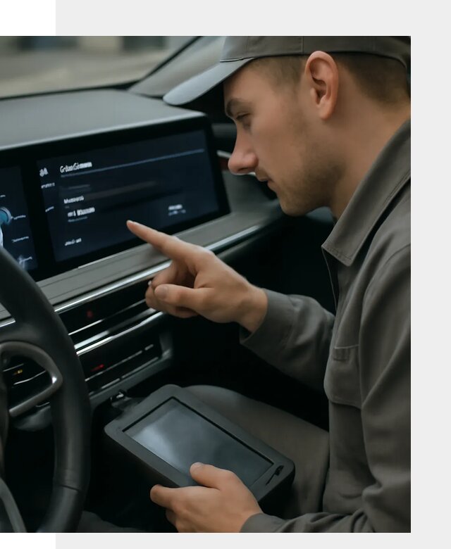 Русификация приборной панели автомобиля Voyah в Уссурийске